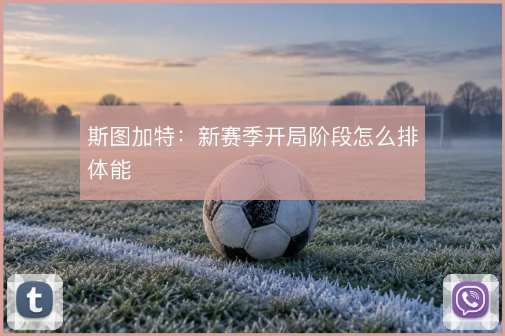 斯图加特:新赛季开局阶段怎么排体能
